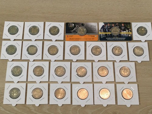 Lot pieces 2017 2 euro - 25,